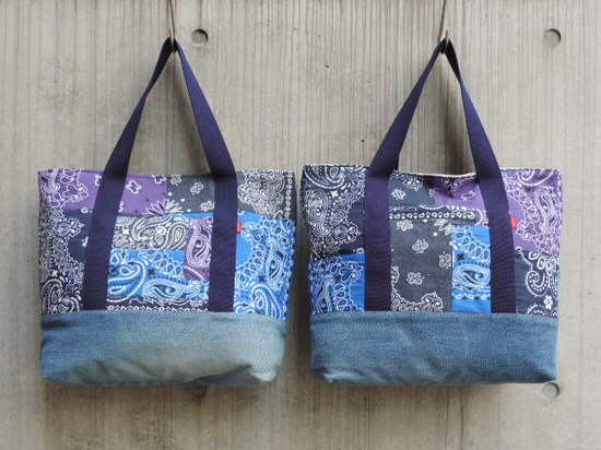 RAH TOKYOGIMMICKS BANDANA TOTE BAG ONLY ONE.JPG